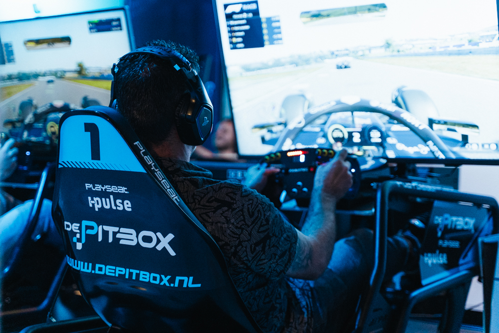 F1 simulator sessie