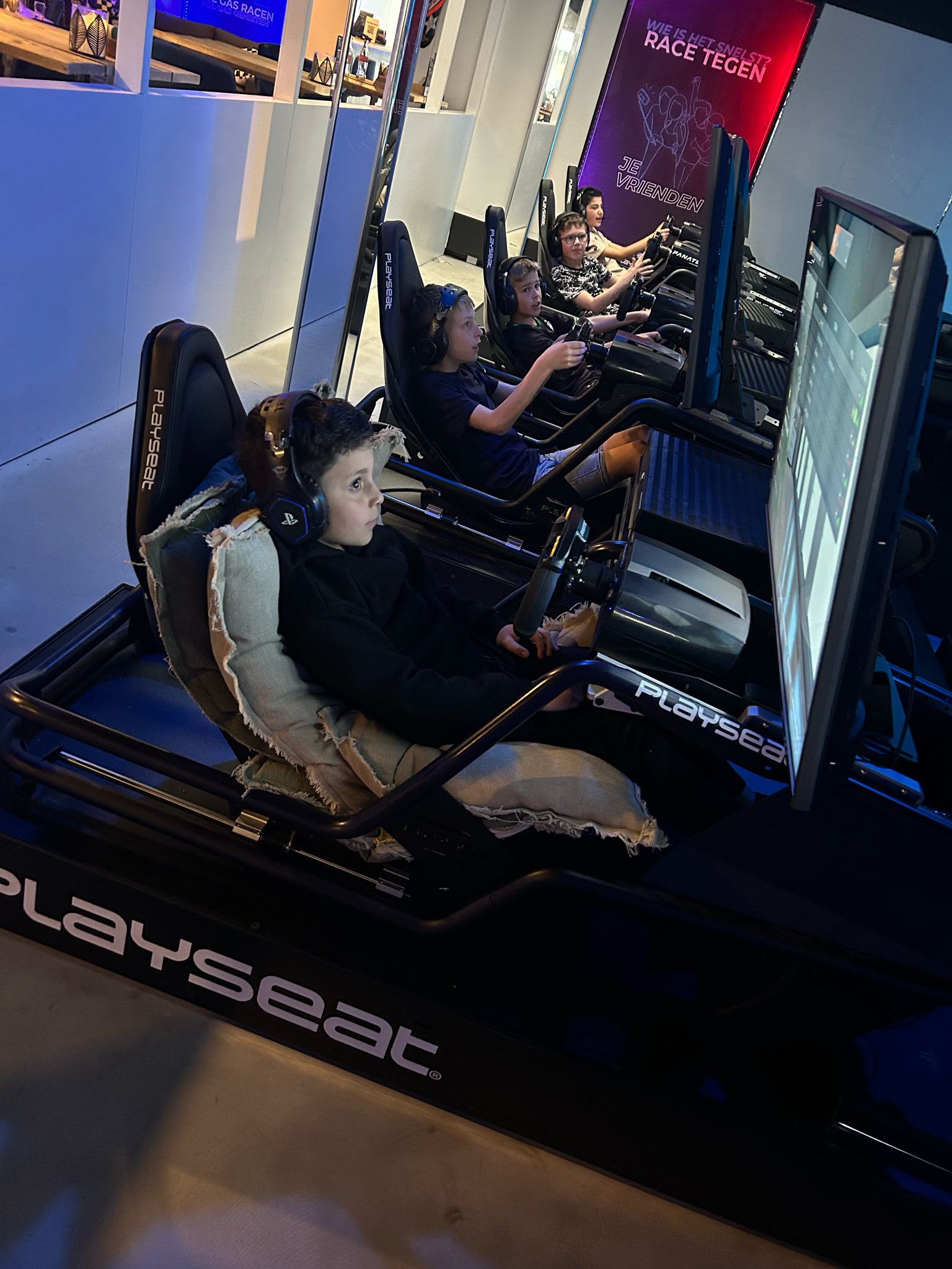 Pitbox race simulator